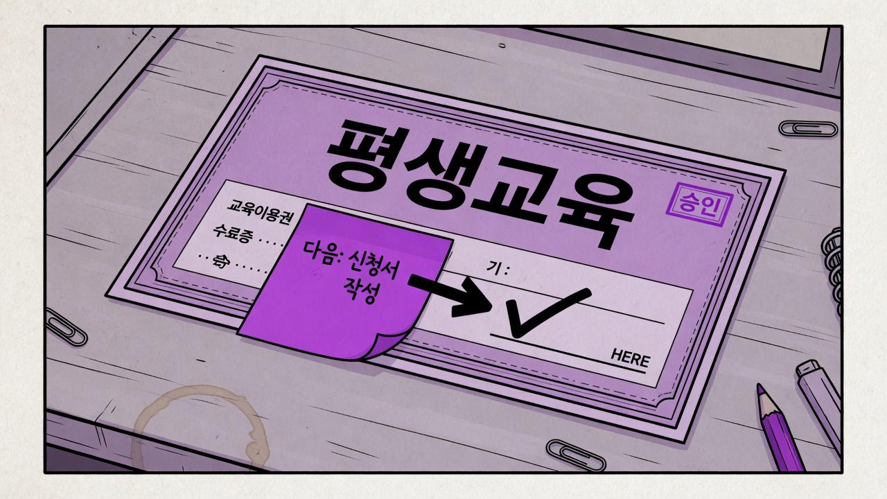 평생교육이용권 신청 시·도 회차·사용처 (2026)